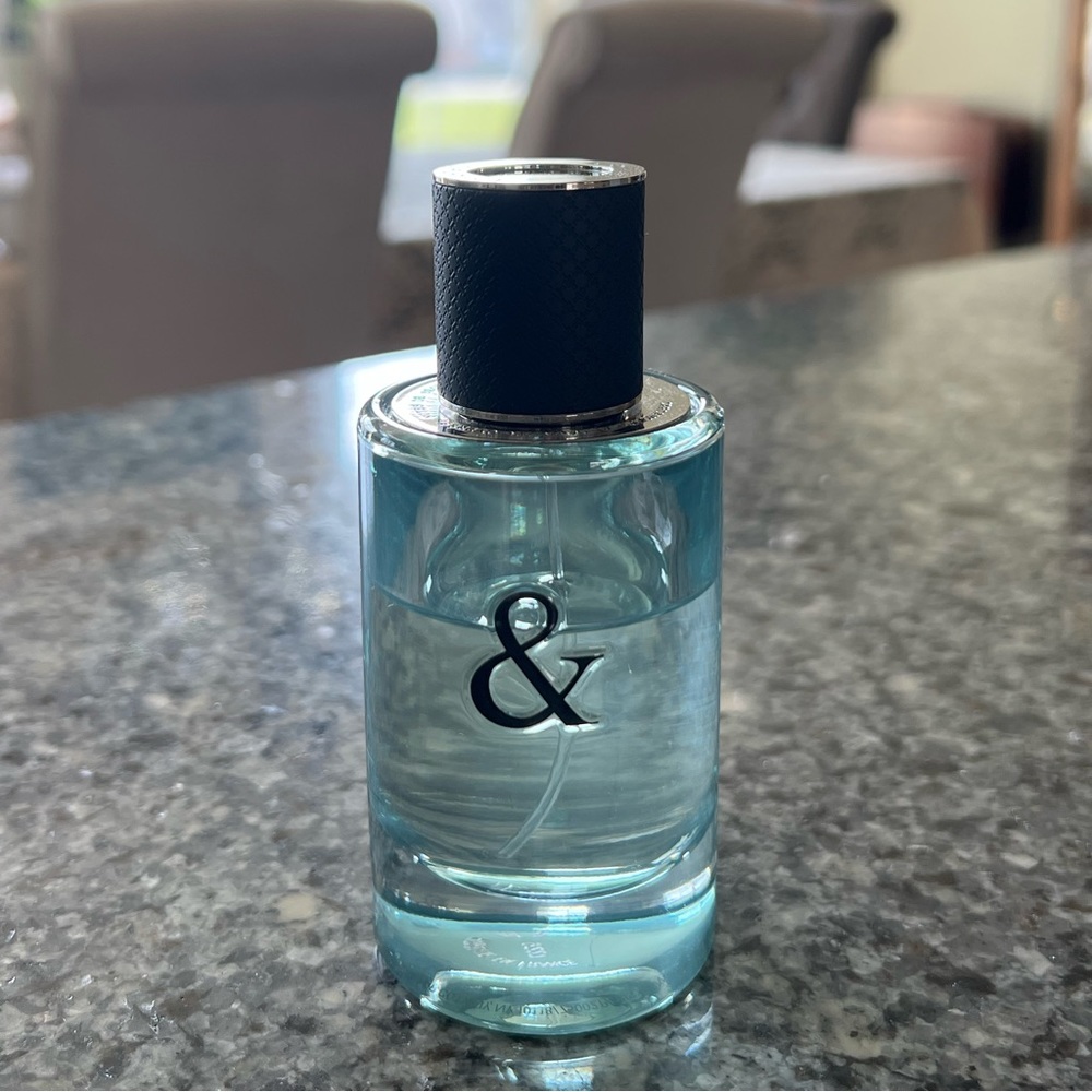 Tiffany & co eau de parfum for men 3.4oz 3/4 full